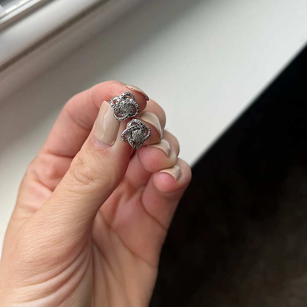 1/10 Carat T.W Diamond Fashion Earrings - Picture 3 of 6